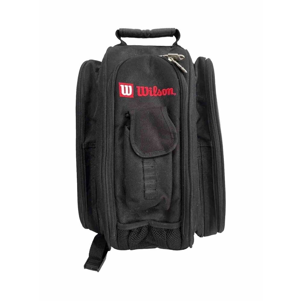 Wilson Insulated Lunch Cooler Travel Tote Bag, Dark Black